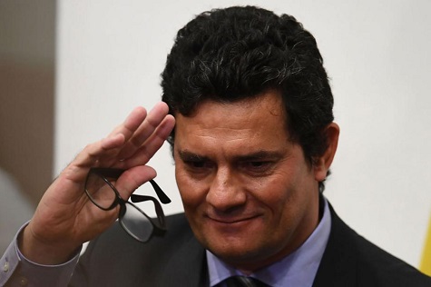 Moro was the judge who led the “Lava Jato” corruption investigation and jailed former president Lula da Silva.
