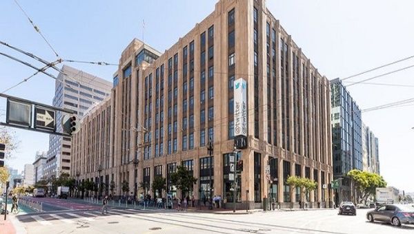 Twitter headquarters, San Francisco, California. 