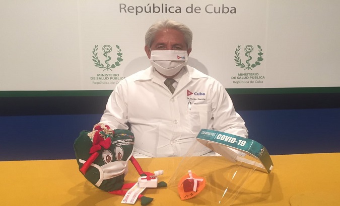 Dr. Francisco Duran has given information to the Cuban people since the beginning of the pandemic