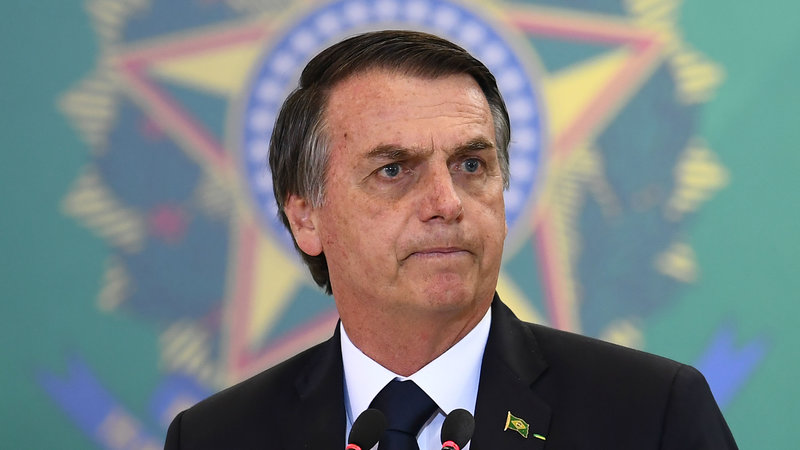 Brazilian president is in very thin ice