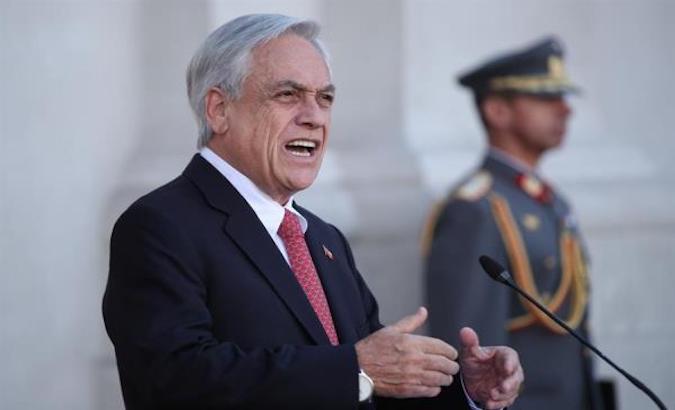 Chile's President Sebastián Piñera.