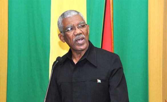 President of Guyana David Granger.