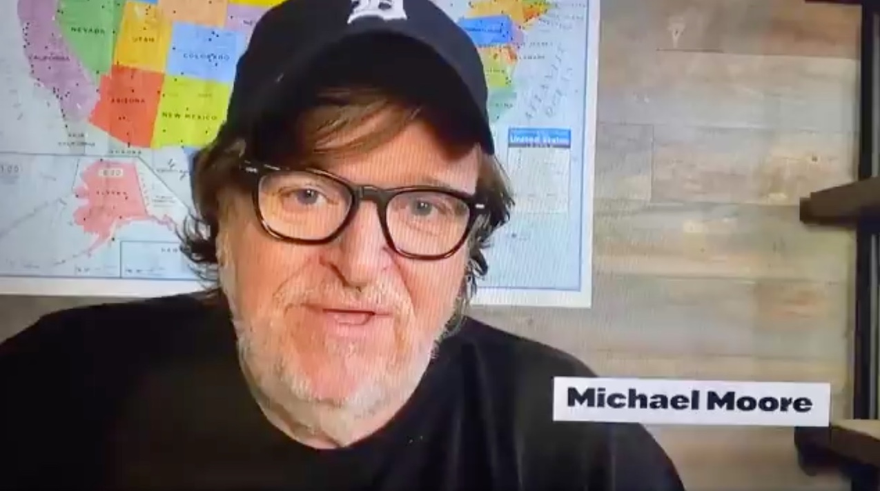 Filmmaker Michael Moore sends a message to Concert for Cuba. July 18, 2020.