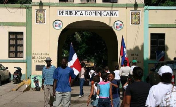 Border crossing between Haiti and the Dominican Republic, August 18, 2020.