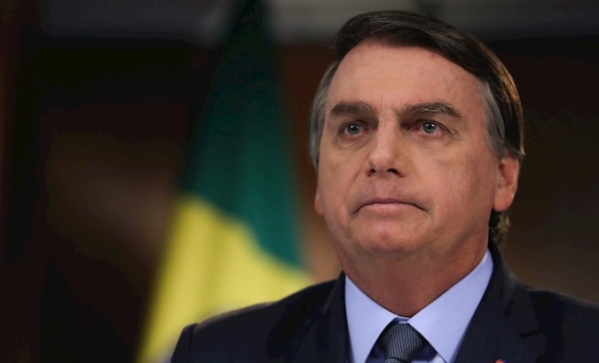 President Jair Bolsonaro, Brasilia, Brazil, Sept. 16, 2020.