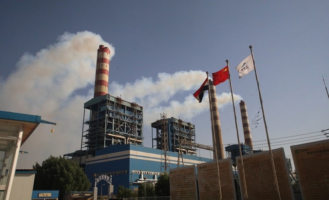 Thermal Power Plant in Wassit province, Iraq, Sept. 16, 2020..