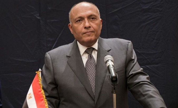 Egypt’s Foreign Minister Sameh Shoukry.