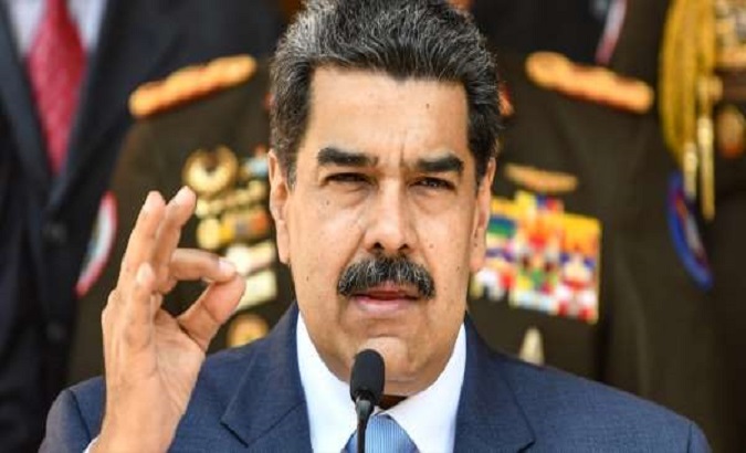 President Nicolas Maduro, Caracas, Venezuela, Sept. 27, 2020.