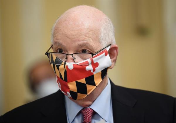 United States Senator Ben Cardin attends the Senate Small Business and Entrepreneurship Hearings to examine implementation of Title I of the CARES Act on Capitol Hill in Washington, DC, USA. June  10, 2020.
