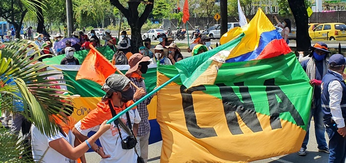 The March is expected to arrive in Bogotá on October 30.