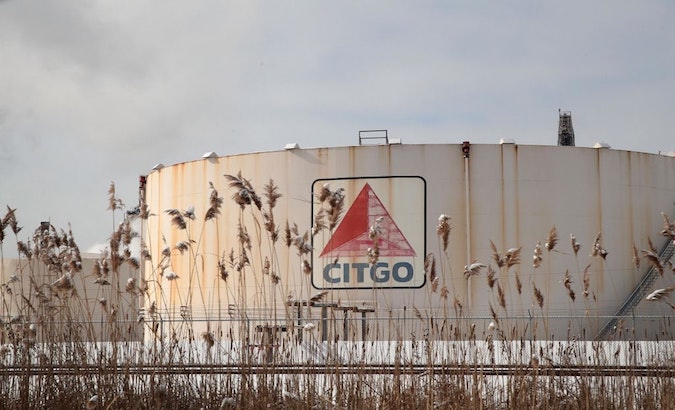 CITGO Petroleum Corporation refinery in Palm Beach, Florida, U.S., 2020.