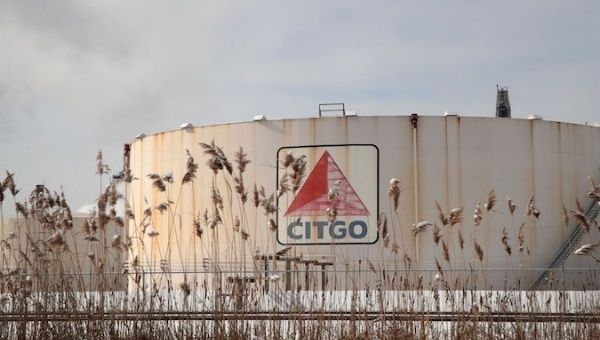 CITGO Petroleum Corporation refinery in Palm Beach, Florida, U.S., 2020.