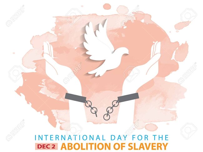 Today, International Day for the Abolition of Slavery, we pause to recall that in years behind us so many were put in bondage in the region and around the world, which is why we resolve to end trafficking and exploiting of people today and in years to come.