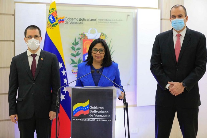 The Venezuelan government submitted a complaint to the OHCHR. December 24, 2020.