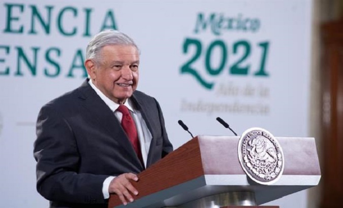 President AMLO, Mexico City, Jan. 4, 2020.