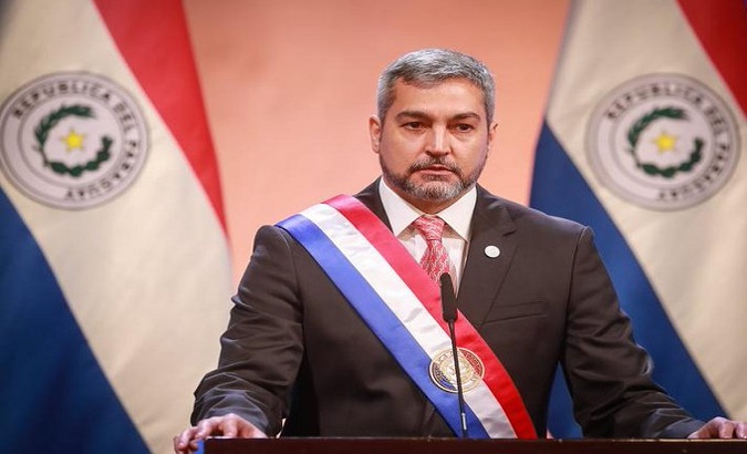 President Mario Abdo, Paraguay.