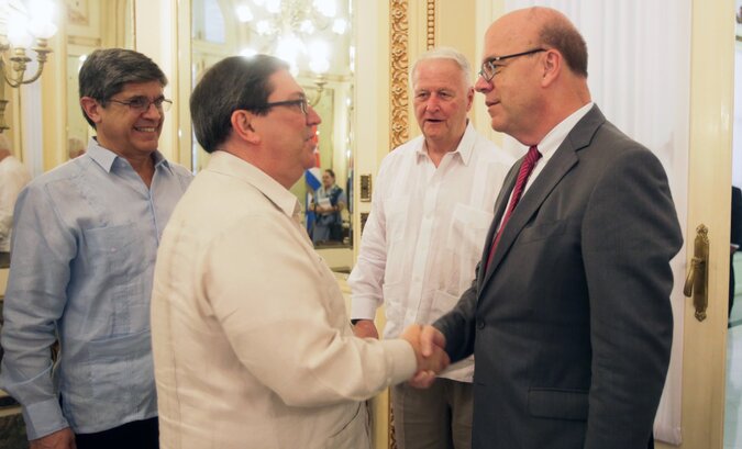 McGovern has been a longtime advocate of normalizing relations with Cuba, having traveled to the island with President Barack Obama in March 2016 and with Secretary of State John Kerry in August 2015.
