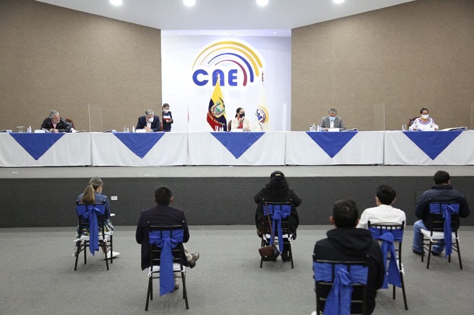 According to the CNE, over 80,97 percent of the electoral roll participated in the elections.