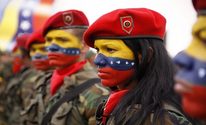 Bolivarian National Armed Force (FANB) soldiers, Venezuela, Feb. 20, 2021.
