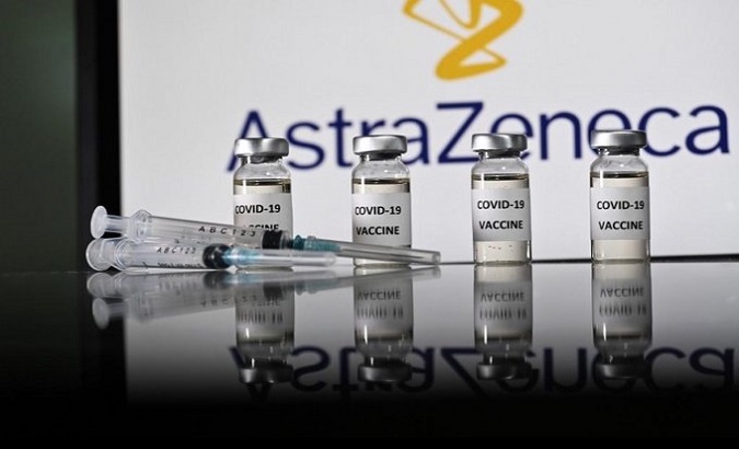 Samples of AstraZeneca COVID-19 vaccines, March 20, 2021.