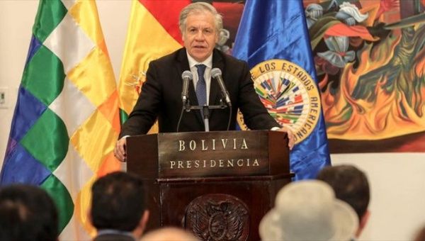 The Parliament of South America (PARLASUR) seeks to investigate the Secretary General of the OAS, Luis Almagro for his role in the crisis in Bolivia in 2019.