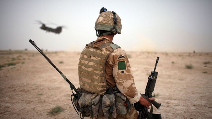 British troops will be withdrawn from Afghanistan alongside those from NATO and the U.S.