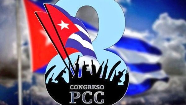 Logo of the eighth congress of the Cuban Communist Party, April 2021.