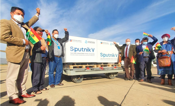 New shipment of Sputnik V vaccines, Cochabamba, Bolivia, May. 15, 2021.