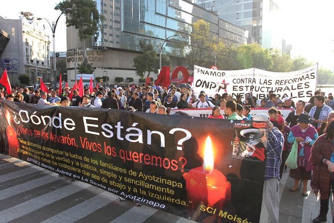 AMLO has pledged to resolve the Ayotzinapa case as the student's families denounced they were not given an honest response during the administration of Enrique Peña Nieto.