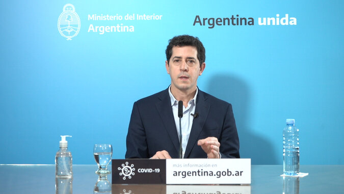 The Minister of the Interior of Argentina, Eduardo 'Wado' de Pedro, made his resignation known to President Alberto Fernández.