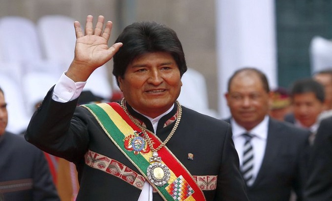 Former Bolivian President Evo Morales. May. 16, 2022.