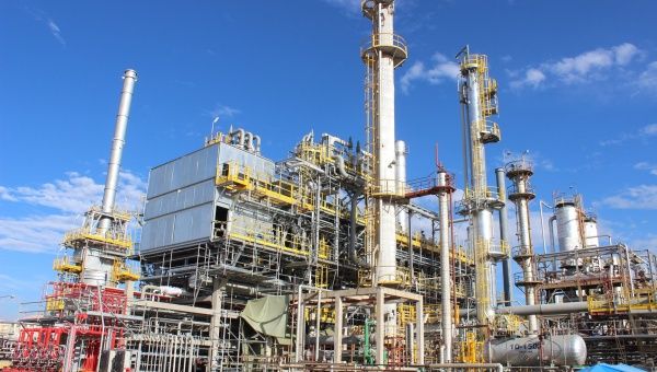 Gualberto Villaroel Refinery, Cochabamba. (Photo: ABI)