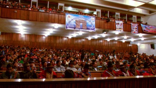 Bolivia Holds 1st International Congress On Aymara Language News Telesur English