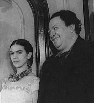 Diego Rivera and his wife, Frida Kahlo. (Photo: Public Domain)