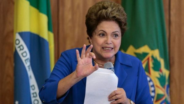 Brazil's president Dilma Rousseff made the announcement today along with several other appointments (Photo: Reuters).