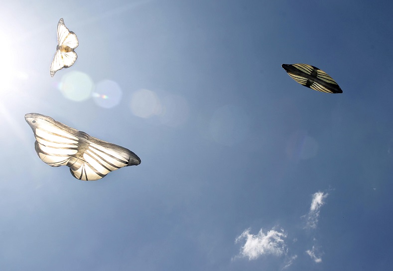 Balloons are seen flying in tribute of novelist Gabriel Garcia Marquez