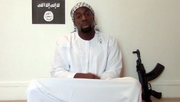 Amedy Coulibaly speaking in a video recorded before the attacks.
