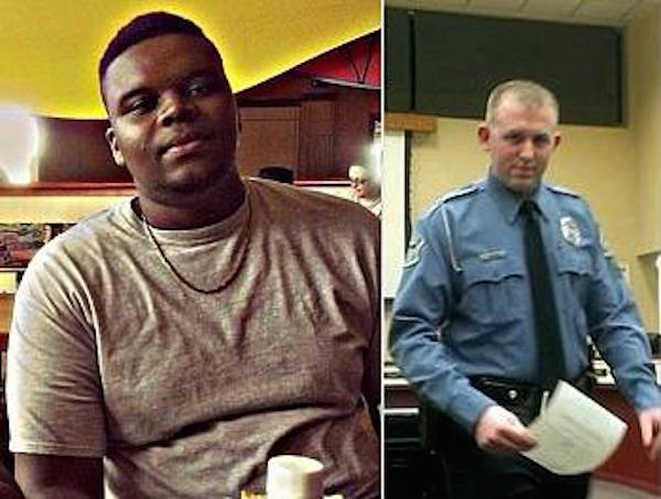 Black teenager Michael Brown was killed by police officer Darren Wilson Aug. 9, 2014.