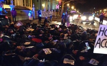 Portland Racial Justice Congress Die-In in Maine