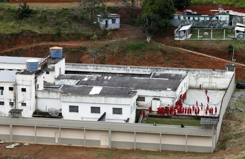 An overview of the Arisvaldo de Campos Pires maximum security penitentiary.