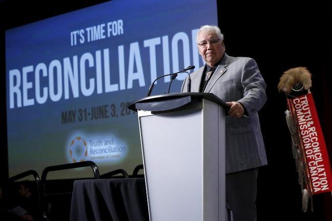 The Truth and Reconciliation Commission of Canada presented its final report on the Indian Residential Schools.