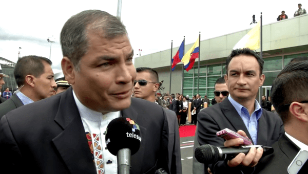 President Correa said dialogue is open for citizens to debate ideas (teleSUR)