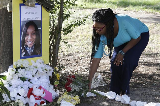 Sandra Bland died in police custody after being brutally arrested during a minor traffic stop.