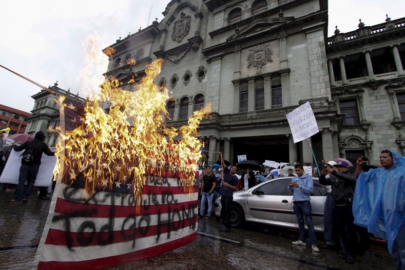 Guatemalans recently staged protests demanding the president's resignation and the U.S. ambassador to leave the country.