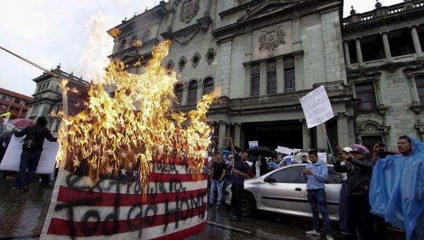 Guatemalans recently staged protests demanding the president's resignation and the U.S. ambassador to leave the country.