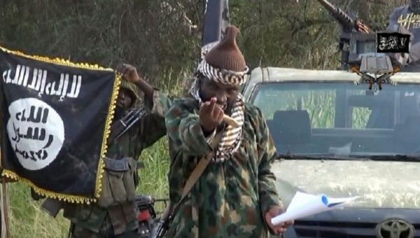 Screengrab from a video released by Boko Haram showing purported leader Abubakar Shekau. 