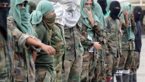 Members of an Antioquia paramilitary group