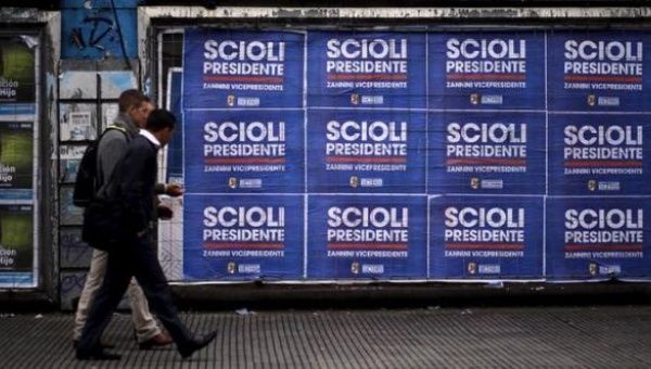 Daniel Scioli is favorite to be the next president of Argentina