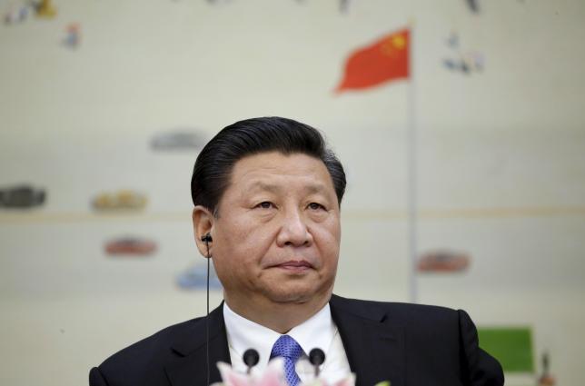 China's President Xi Jinping in Beijing, China, Nov. 3, 2015.