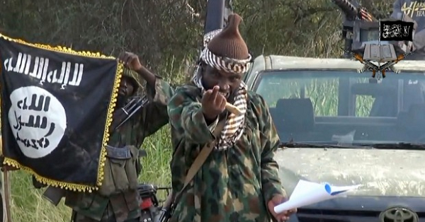 Screengrab from a video released by Boko Haram showing purported leader Abubakar Shekau